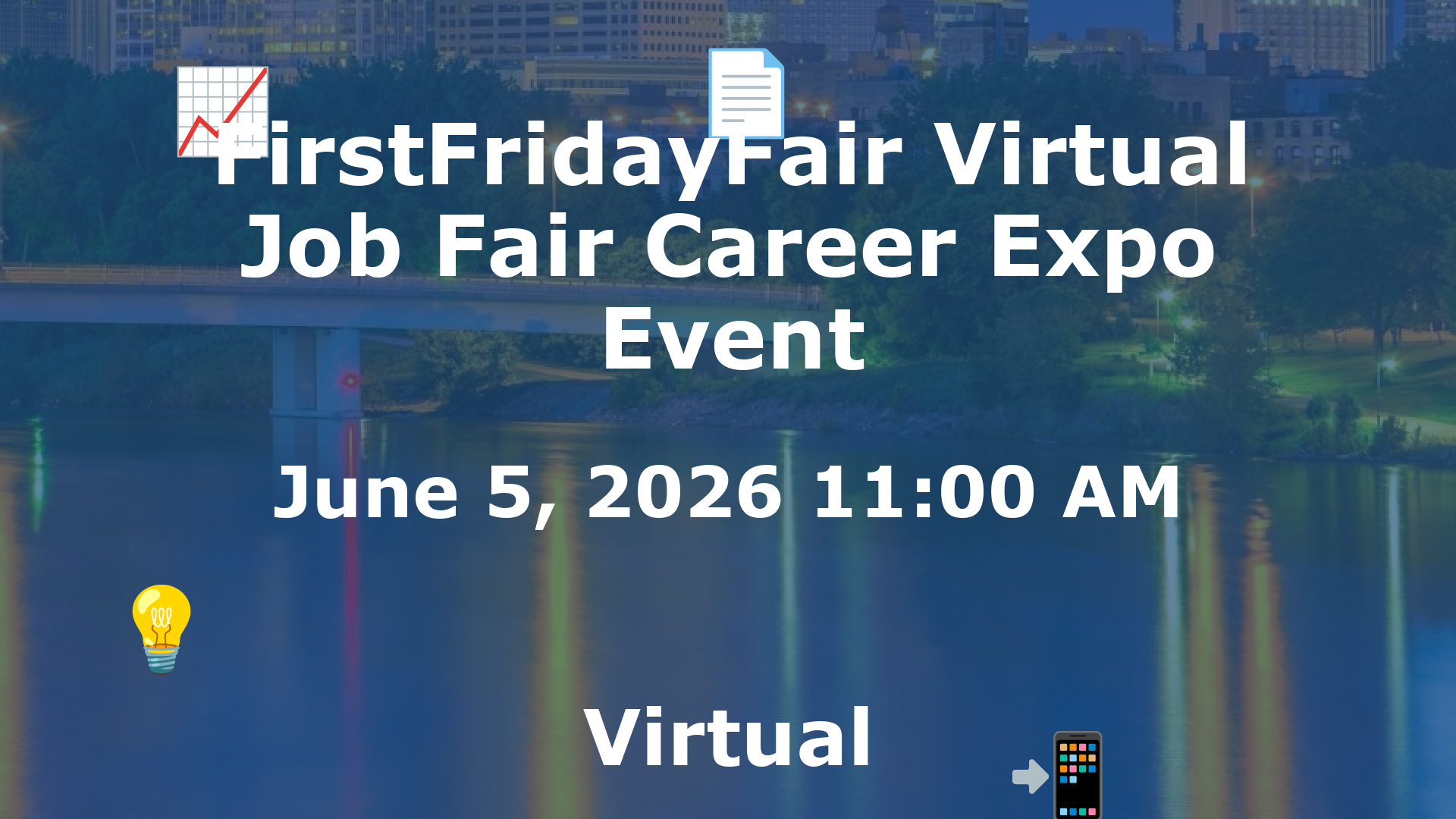 FirstFridayFair Virtual Job Fair Career Expo Event event image